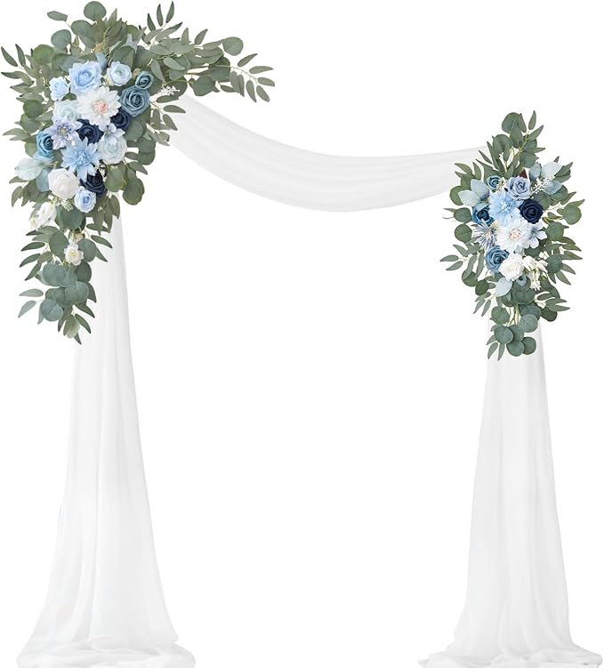 Artificial Wedding Arch Flowers Kit by WEIERYUE