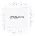 FIVE STAR NAPKINS Divorce Quotes, Beverage Napkins, Bar Napkins, Cloth Napkins by FiveStarNapkins