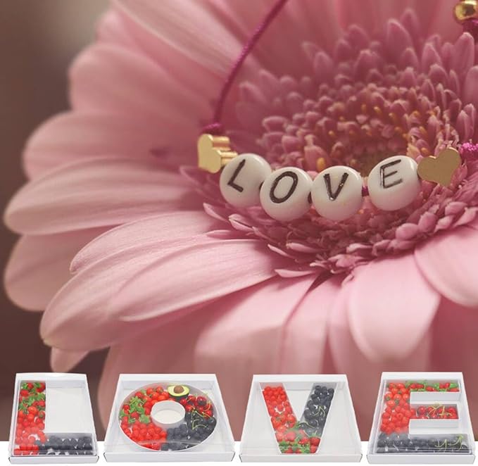 12" Fillable Cardboard Letter Charcuterie Gift Cupcake Box - Image 4