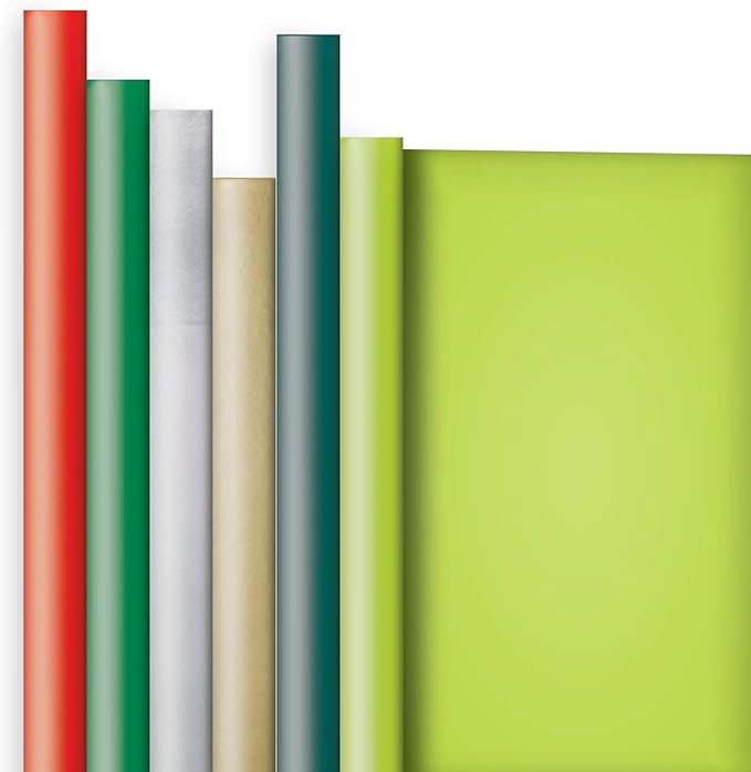 Jillson Roberts 6 Roll Solid Color Gift Wrap by JILLSONROBERTS