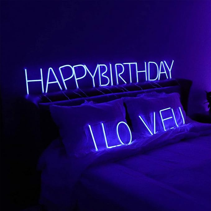 ENUOLI Blue Neon Letter Sign - Image 5