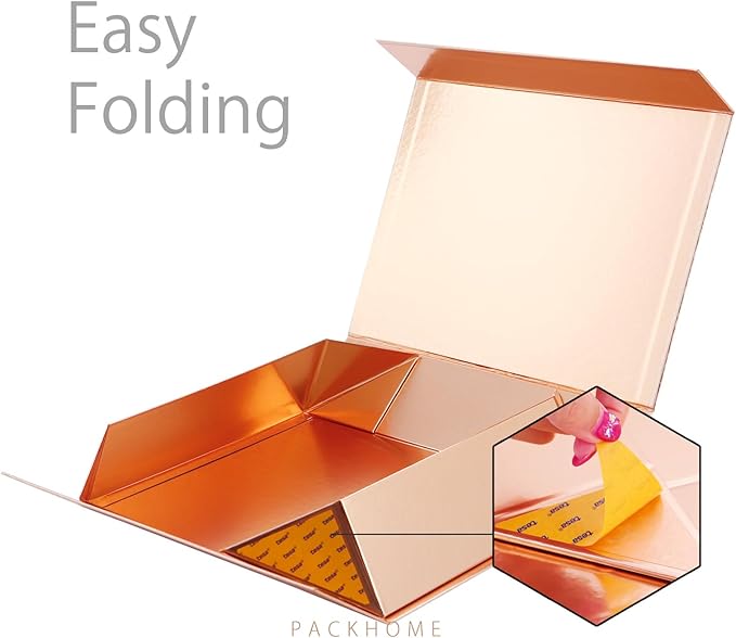 PACKHOME 6 Large Gift Boxes 13.5x10x3.5 Inches, Sturdy Shirt Boxes - Image 5