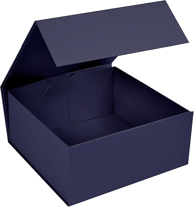 CECOBOX - Gift Boxes with Lids for Presents 6"x6"x2.75" - Matte, Collapsible - Image 2