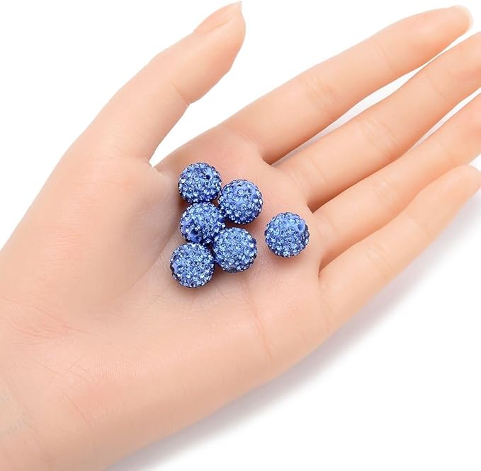 100pcs Adabele Grade A Suncatcher Crystal Rhinestone Pave Loose Beads 12mm - Image 2
