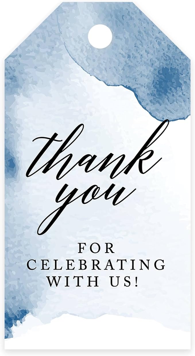Andaz Press 100-Pack Thank You For Celebrating by AndazPress
