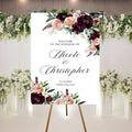 Welcome To Our Wedding Sign, Wedding Welcome Sign, Wedding Ceremony Welcome Sign by Unknown