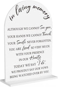 In Loving Memory Wedding Sign, Wedding Engagement Bridal Shower Baby Shower by Unknown