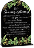 Black In Loving Memory Wedding Sign, In Memory Wedding Sign by AASRR