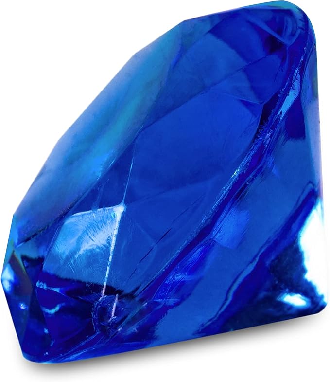 Super Z Outlet Acrylic Color Faux Round Diamond Crystals Treasure Gems - Image 3