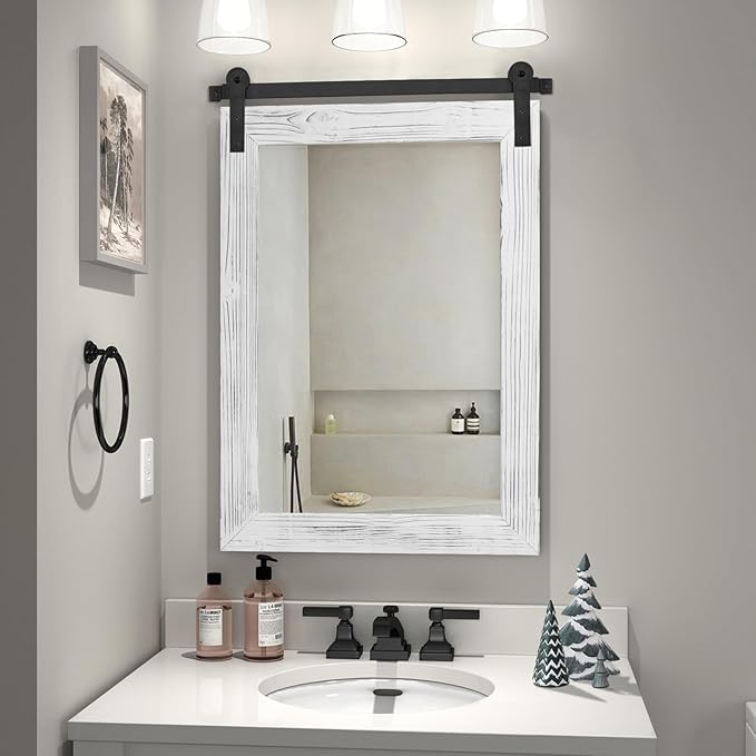 COGOOD Farmhouse Bathroom Mirror by COGOOD