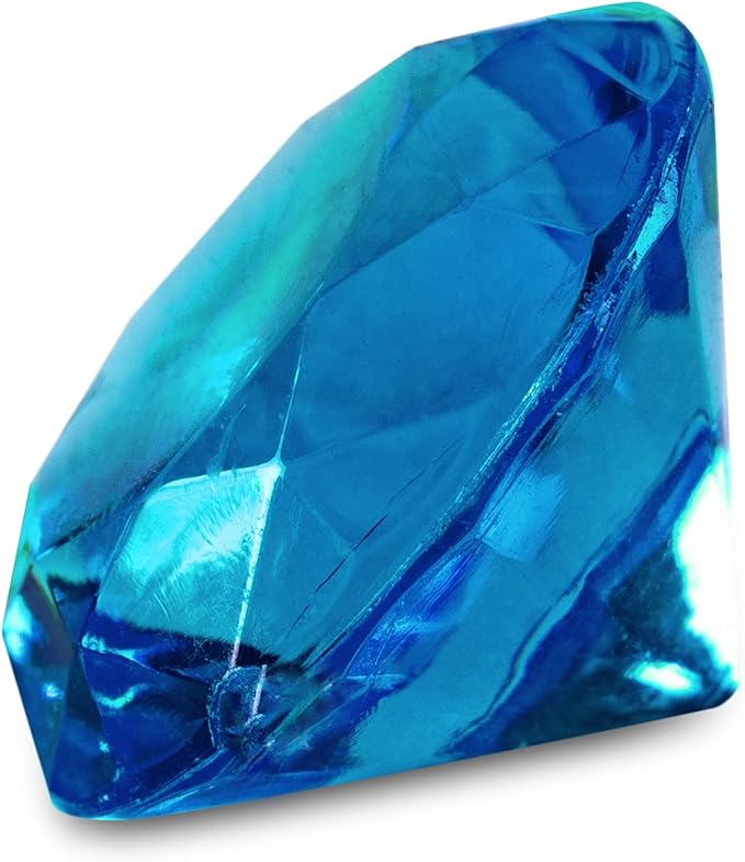 Super Z Outlet Acrylic Color Faux Round Diamond Crystals Treasure Gems - Image 3