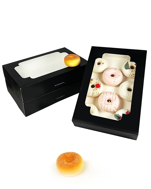 qiqee Auto-pop up Black Cookie Box - Image 2