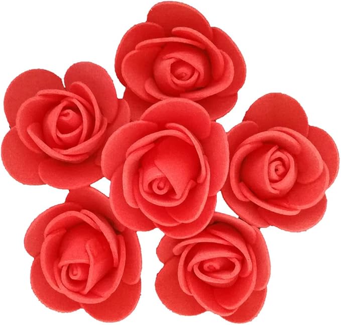 Artificial Flowers 100PCS 3CM Mini Fake Roses - Image 2