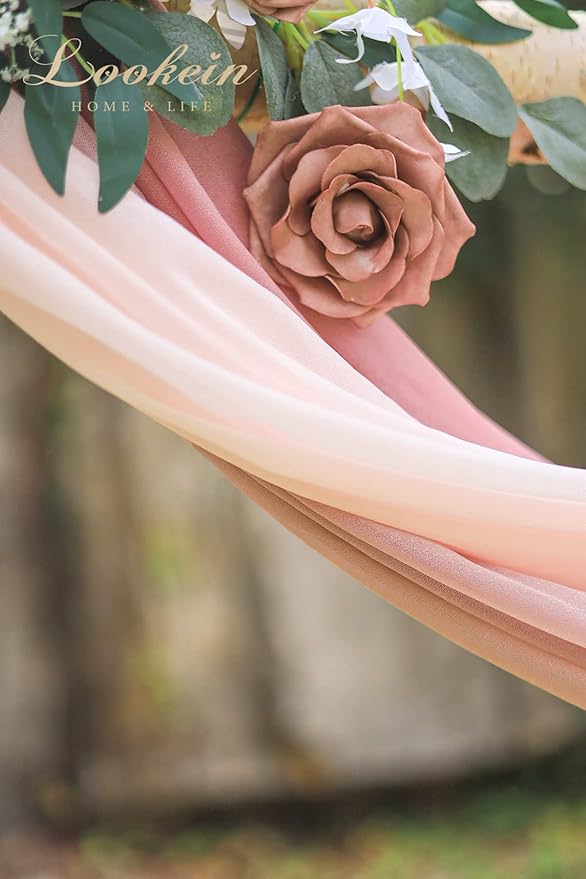 Lookein Arch Drapes for Wedding Party Reception Backdrop Wedding Arbor - Image 7