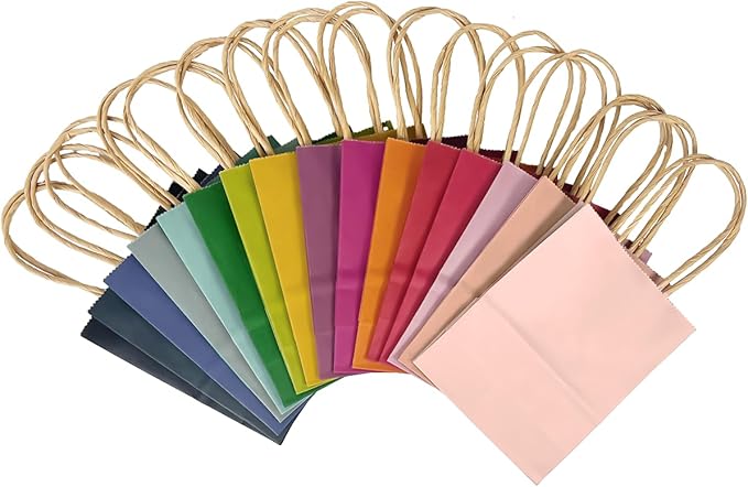 qiqee 200Pcs Paper Gift Bags - Image 4