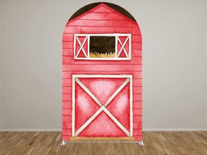 Arch Backdrop Chiara Arch Stand Covers Stretchy Spandex Fabric Farm Door - Image 2