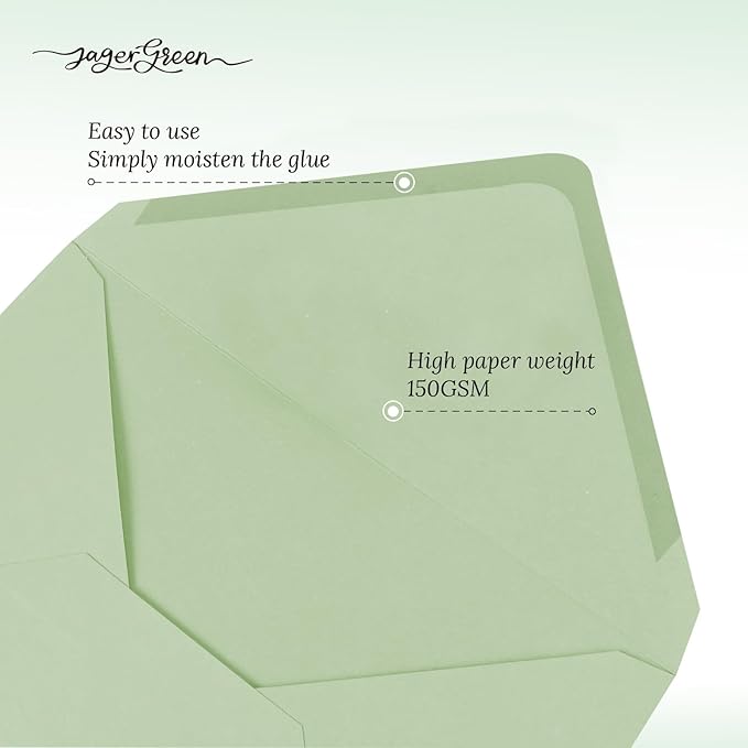 50 Pack 5x7 Envelopes Letter Size, Envelope 5.4x7.6 - Image 7
