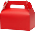 UnicoPak 30 Pack Red Gable Treat Boxes Party Favor Goodie Bag Boxes by UnicoPak