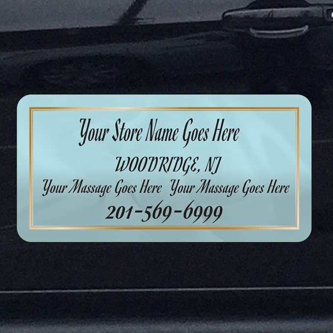 Car Magnet Signs Custom by Impactonlineprinting