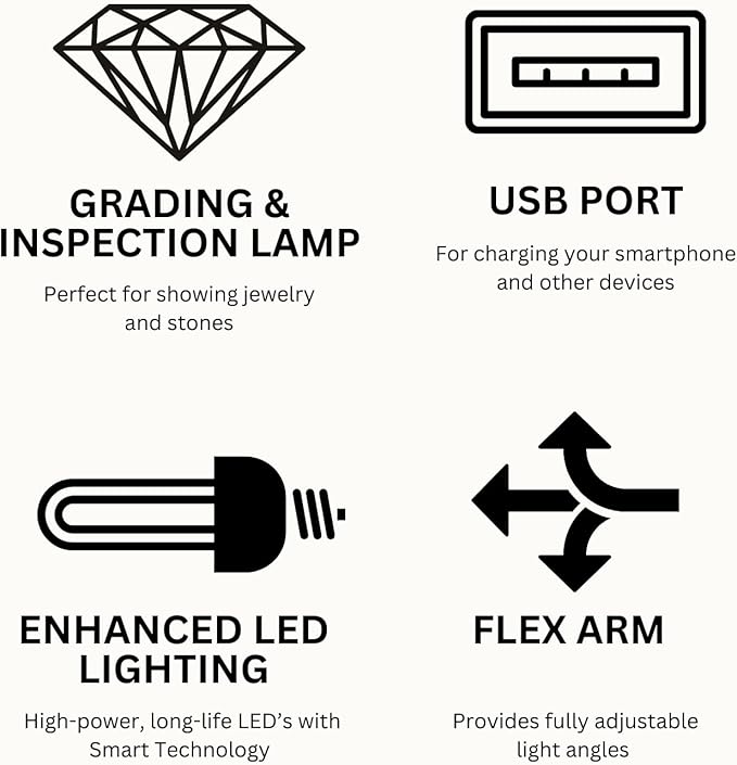 GemOro Horizon 2 LED Light | Adjustable Inspection Lamp - Image 5