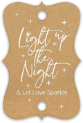 Summer-Ray 50pcs Light up The Night & Let Love Sparkle Wedding Sparkler Tags by Summer-Ray.com