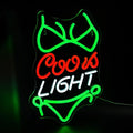 Crs Light Neon Signs for Wall Decor Beer Bar Signs for Man Cave Decor Green LED by HSJNJKFUNEONSIGN