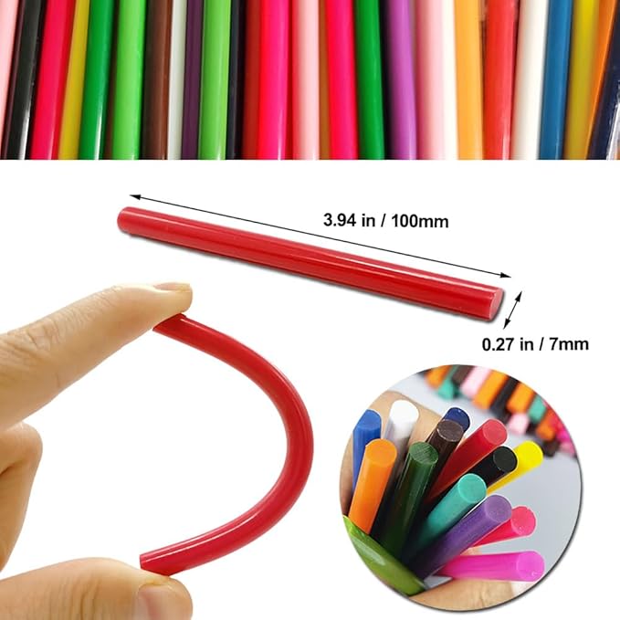 Ewparts Opaque Colored Hot Glue Sticks - Image 2
