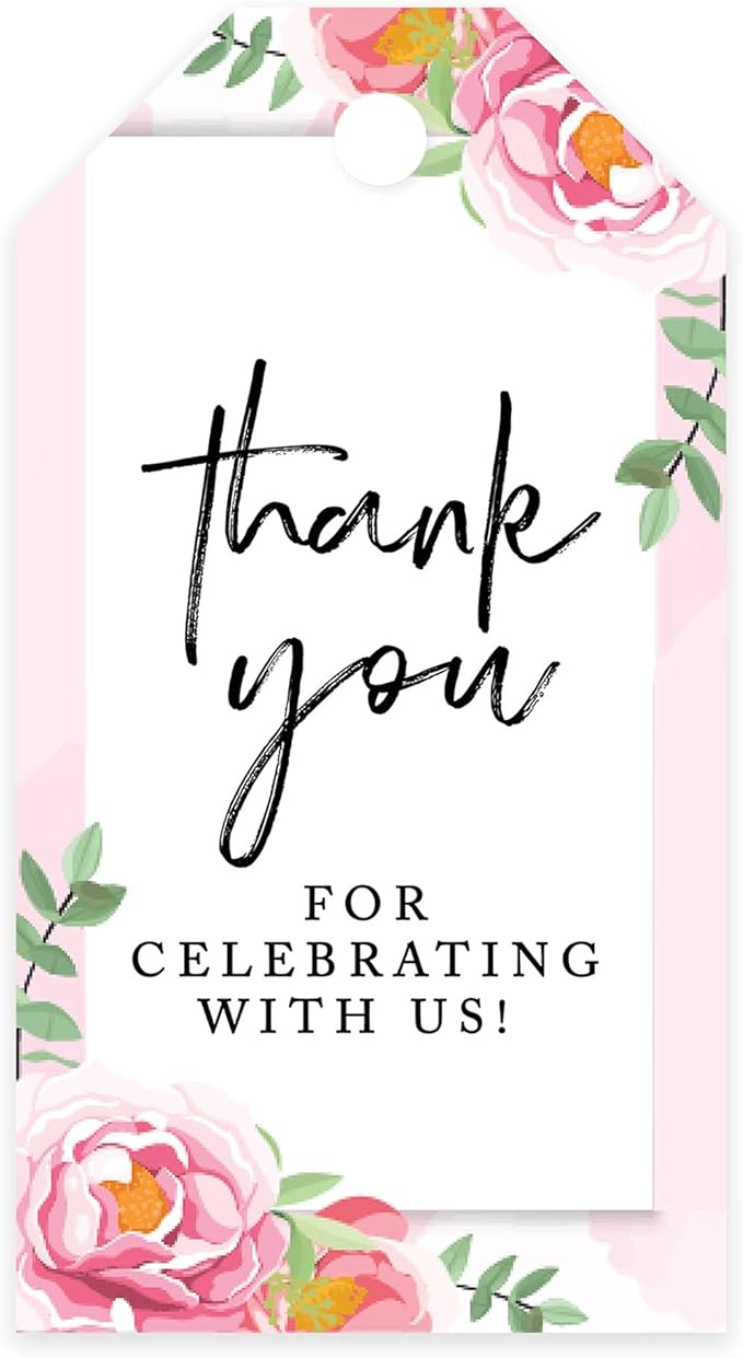 Andaz Press 100-Pack Thank You For Celebrating by AndazPress
