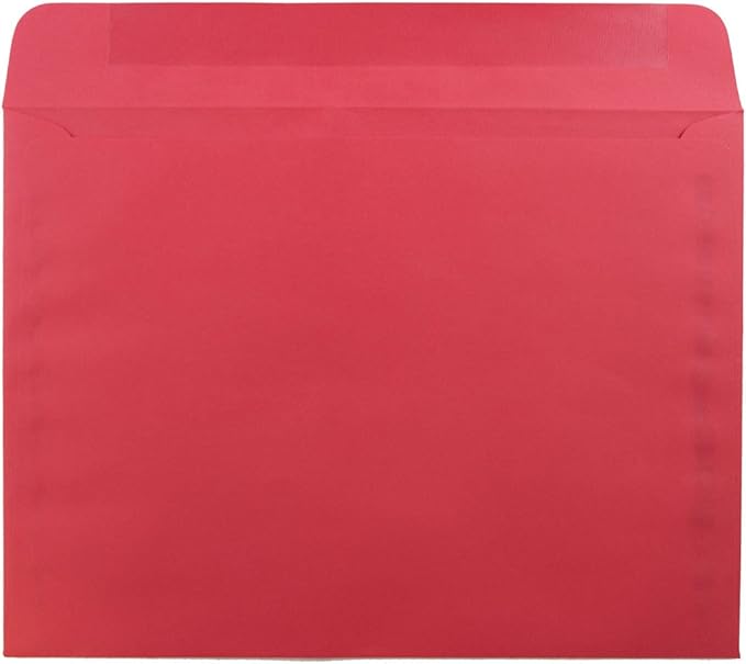 JAM PAPER 9 x 12 Booklet Colored Recycled Envelopes - Image 2