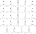 Juvale Mini Clear Acrylic Easel Stands by Juvale