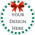 100-1000pcs Custom Stickers Merry Christmas Stickers Personalized Labels by Unknown