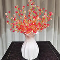 32PCS Crystal Artificial Flowers Bouquets Handmade Acrylic Flower Branches Fake by SWEXURY