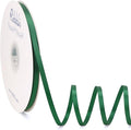 Ribbli Forest Green Satin Ribbon Double Faced Satin 1/4 Inch x Continuous 100 by Ribbli