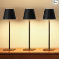 UME 3 Pack Cordless Table Lamp, Battery Operated Lamp by UME