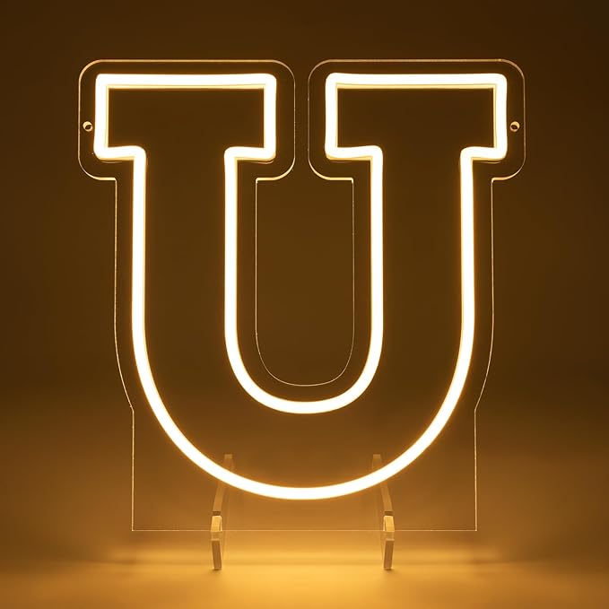 Light Up Letters U, Led Marquee Letter Lights Neon Sign, 13.9" Height - Image 5