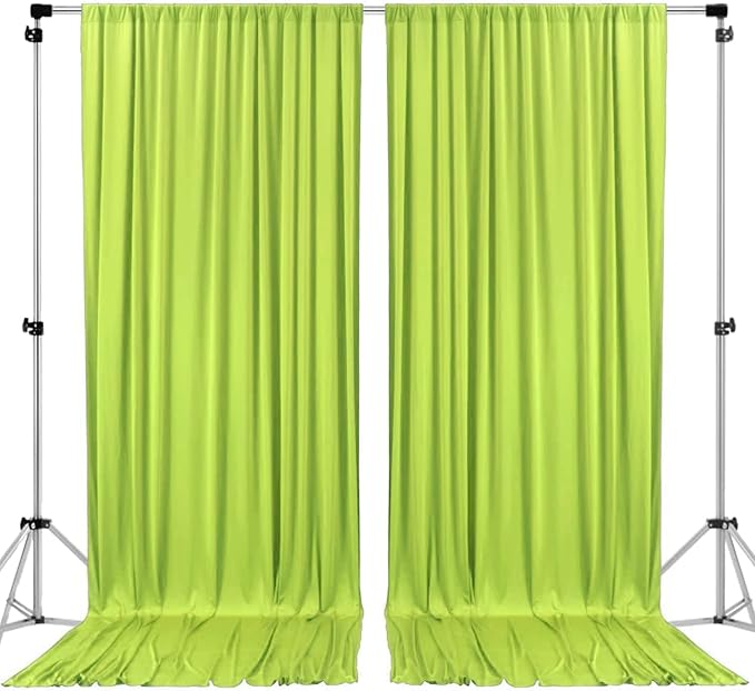 AK TRADING CO. 10 feet x 8 feet Polyester Backdrop Drapes Curtains Panels by Fabrics%7CEventDecor%7CCrafts%7CUpholsteryFoam