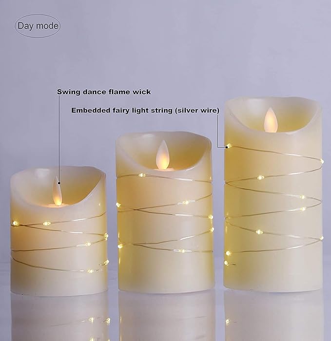 DANIP White LED flameless Candle - Image 4