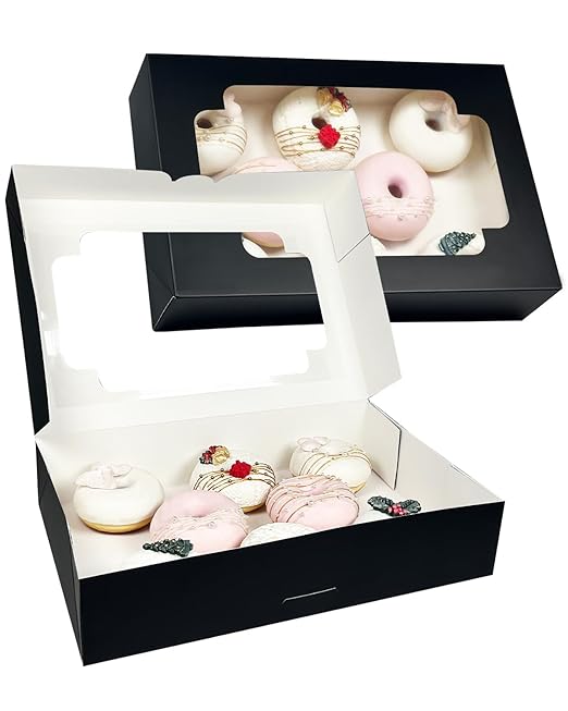 qiqee Auto-pop up Black Cookie Box - Image 5