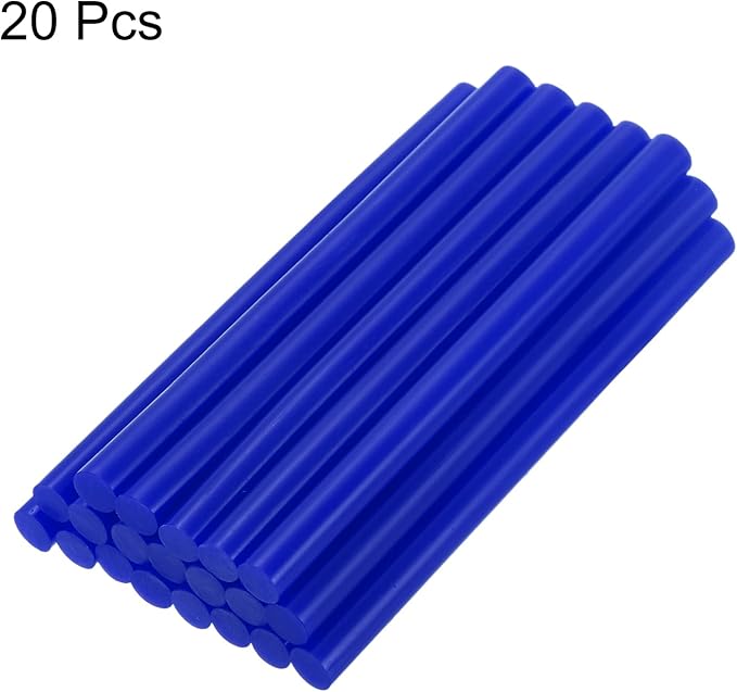 uxcell 20pcs Hot Glue Sticks for Glue Gun 7mm/0.27-inch x 8-inch Mini Hot Melt - Image 3