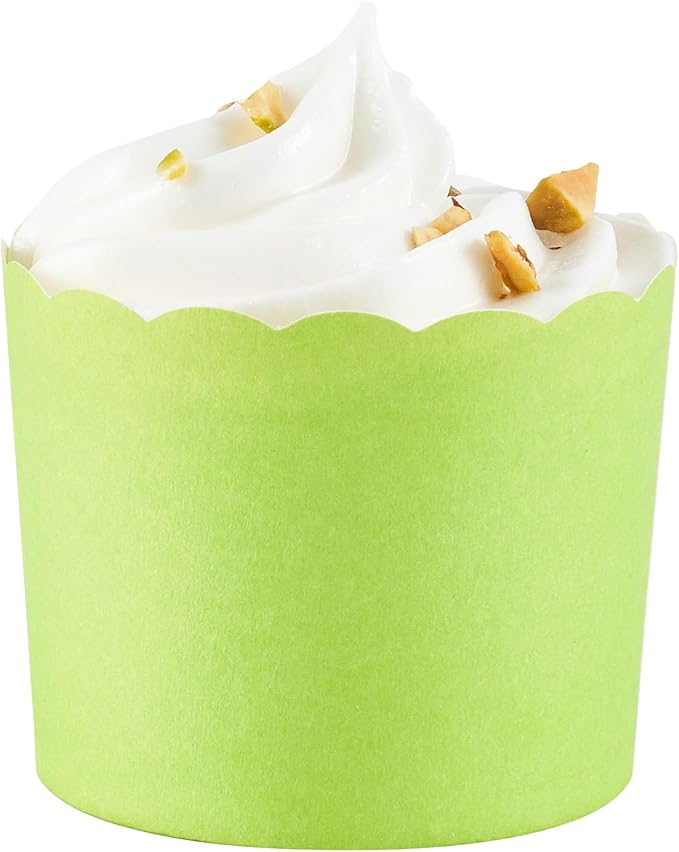 Panificio 6 Ounce Cupcake Wrappers, 200 Scalloped Baking Cups - Image 9