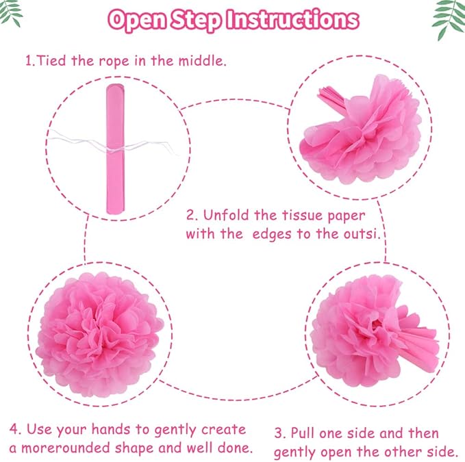 YUNXUAN Flamingo Party Supplies, Hawaiian Party Decorations Flamingo and - Image 7
