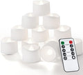 Homemory 12pcs Remote Timer LED Tea Lights Candles, 400+Hours Flickering by Homemory