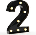 Pooqla Decorative Led Light Up Number Letters by Pooqla