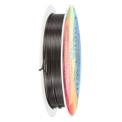 0.8 mm/20 Gauge Copper Wire for Jewelry Making, 7.5FT Copper Beading Craft Wire by MMETERXITY