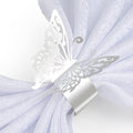 150PCS Butterfly Napkin Rings for Luxury Banquet Style, Reusable Paper Napkin by NPKRRSK