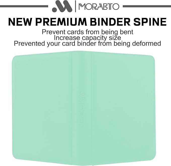 Card Binder 9 Pockets, Trading Card Binder Holds up to 864 Cards - Image 7