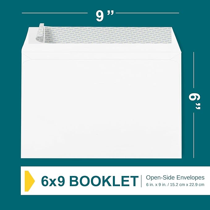 6x9 Booklet Envelopes - Image 3
