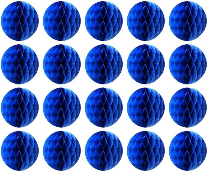 20pcs Honeycomb Flower Balls Party Honeycomb Balls Decoration Paper Flower by ZGjoy