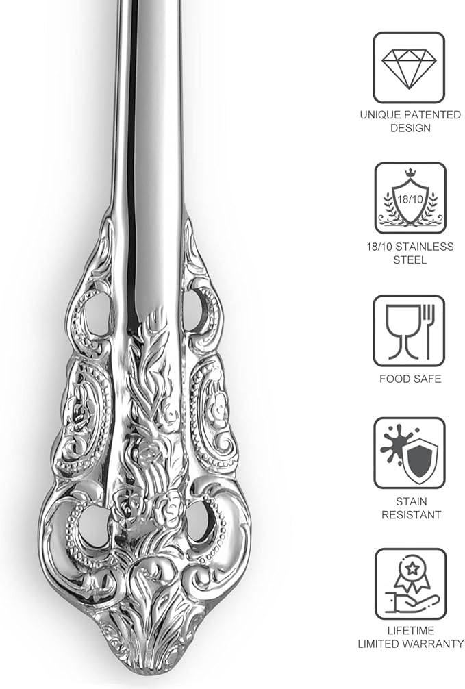 KEAWELL Luxury 6.3" Teaspoons, 18/10 Stainless Steel, Gorgeous Small Spoons - Image 6