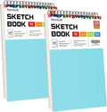 Drawing Set Sketching Kit, Pro Art Supplies, Soucolor 9" x 12" Sketch Book by Soucolor